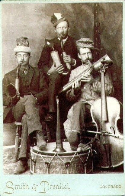 A musical ensemble touts the talents of Doctor Miracle.